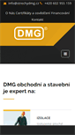 Mobile Screenshot of dmg-drdla.cz